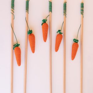 Wędka dla kota Marchewka